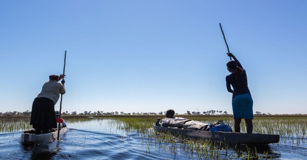 Planes con Duende - Paseo en mokoro por el Delta del Okavango