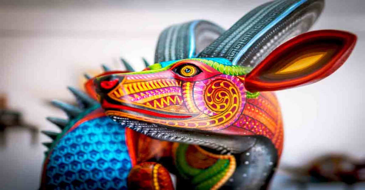 Alebrije de San Martín Tilcajete, en Oaxaca, una de las artesanías más arraigadas en la región