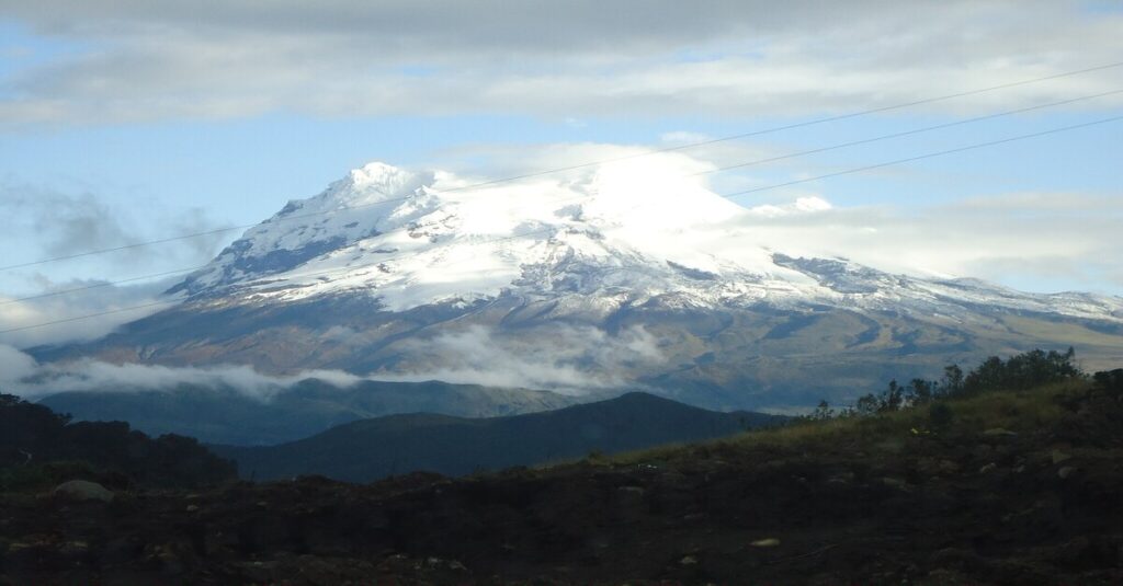 Imagen del Volcán Antisana