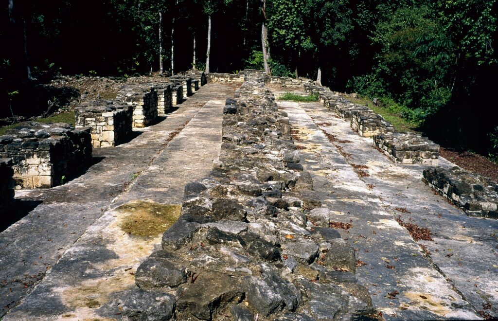 Yacimiento arqueológico de Aguateca, en Guatemala