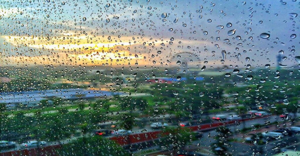 Un día de lluvia en Manila