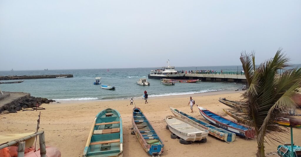 Isla de Gorée, cercana a Dakar, en Senegal
