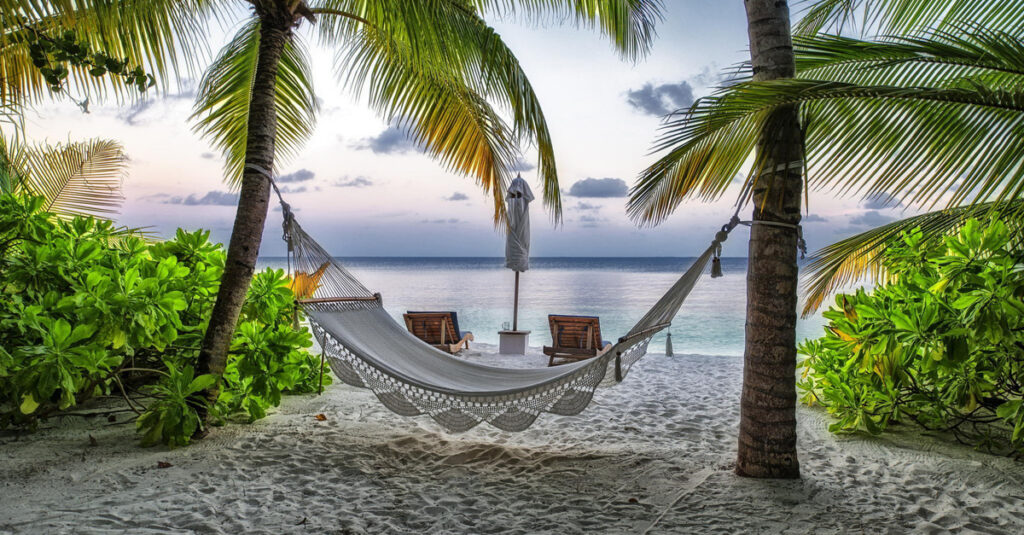 Las playas de las Maldivas son un remanso de paz y tranquilidad