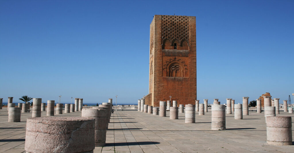 La Torre de Hassan, en Rabat, otra "hermana" de la Giralda en Marruecos