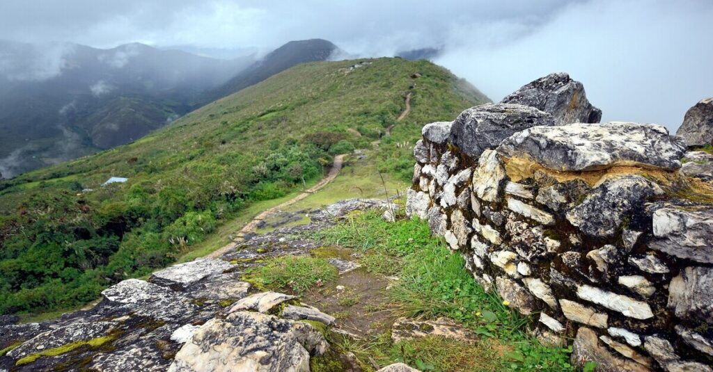 Impresionantes vistas desde las Ruinas de Kuélap