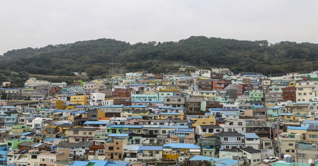 Panorámica del Gamcheon Culture Village