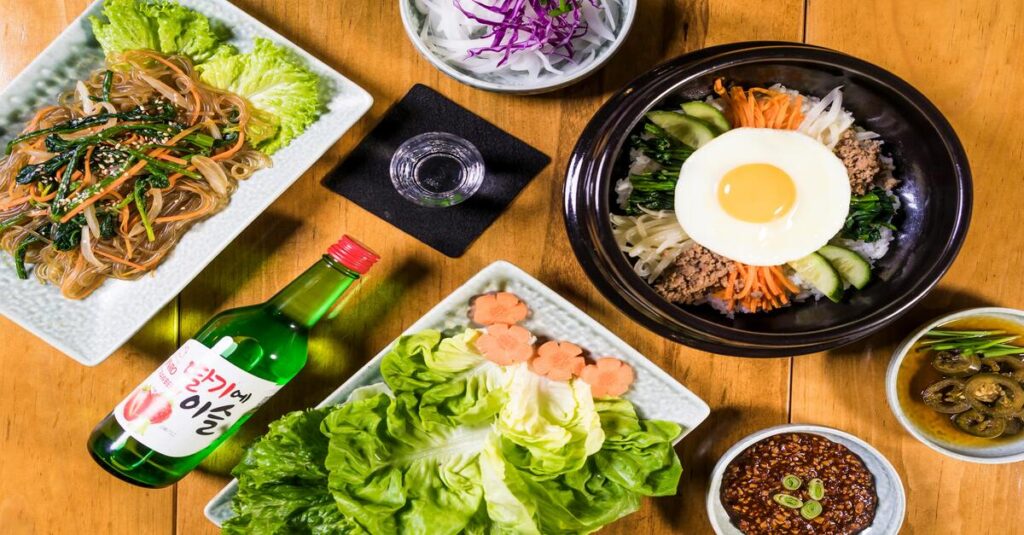 Platos típicos de la gastronomía de Corea del Sur