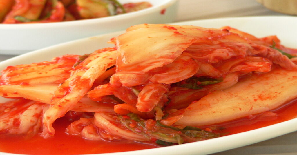 El 'kimchi', plato típico de la Gastronomía de Corea del Sur