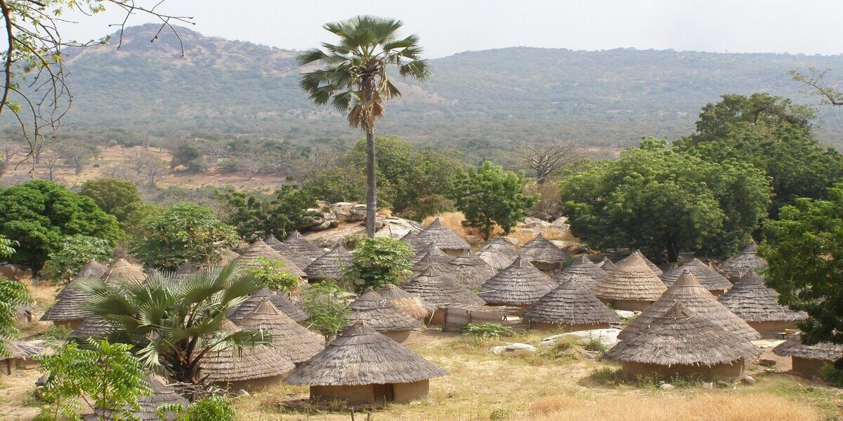Poblado del País Bassari, en Senegal