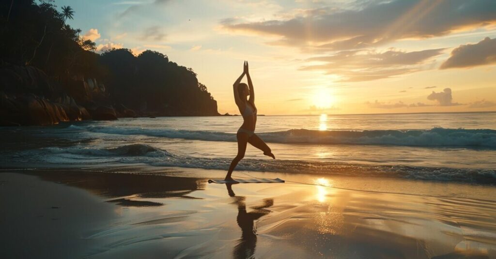 Practicar yoga en Seychelles es una de las experiencias más auténticas que pueden vivirse