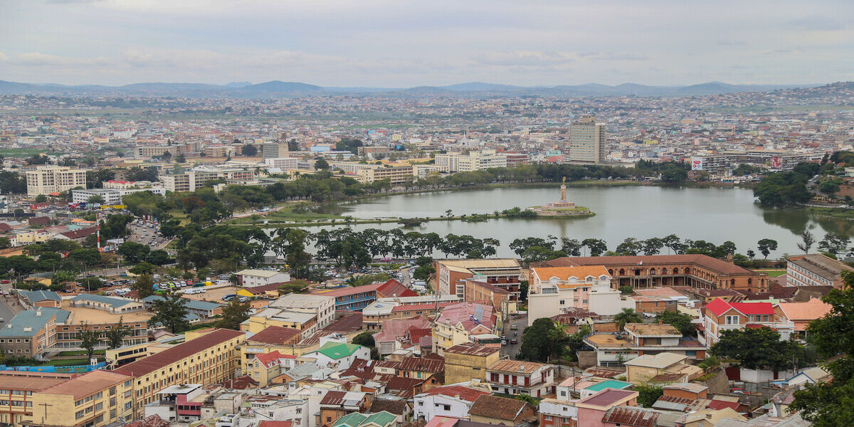 Vista panorámica de Antananarivo