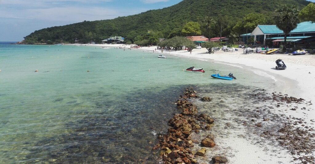 Playa de Koh Kradan, un paraíso en Tailandia