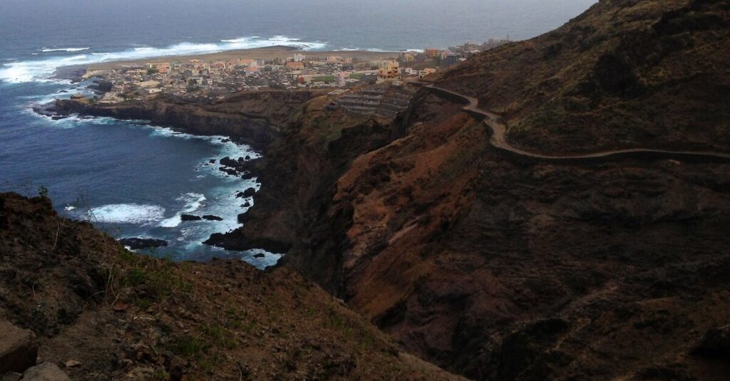 Imagen de Ponta do Sol, en Santo Antão