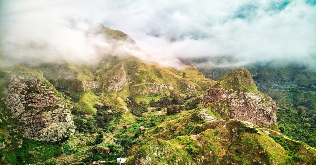 Vale do Paúl, en la isla de Santo Antão