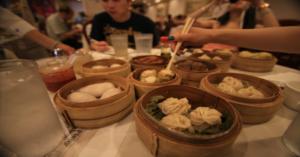 Ritual chino del “dim sum”