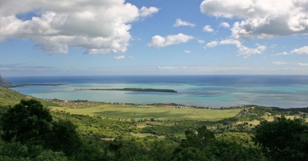 Vista panorámica desde Le Morne Brabant