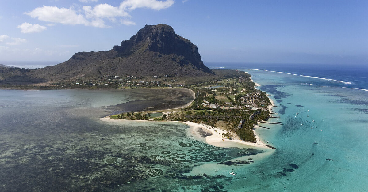 El imponente Le Morne Brabant, en Mauricio