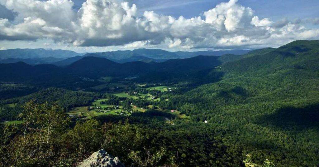 Paisajes de la región de los Apalaches, en Estados Unidos