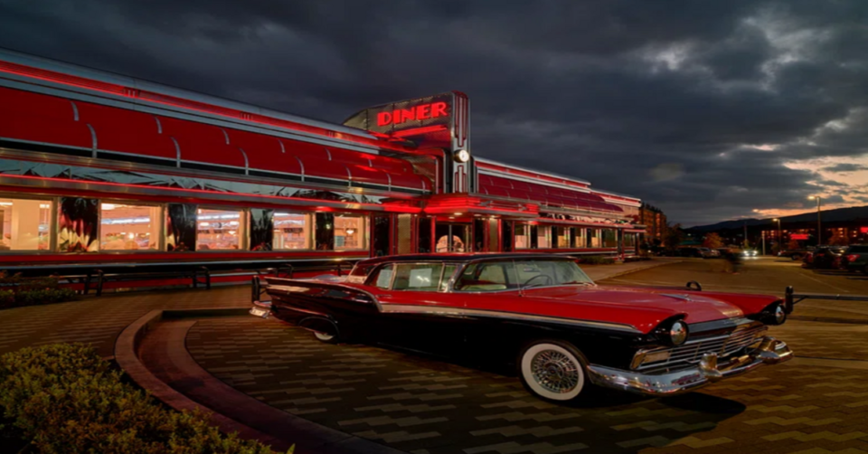 principal-diner-midwest Un ‘diner’ de los años 50 en el Midwest, la parte central de Estados Unidos