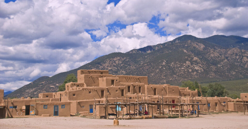 El pueblo de Taos, en Nuevo México