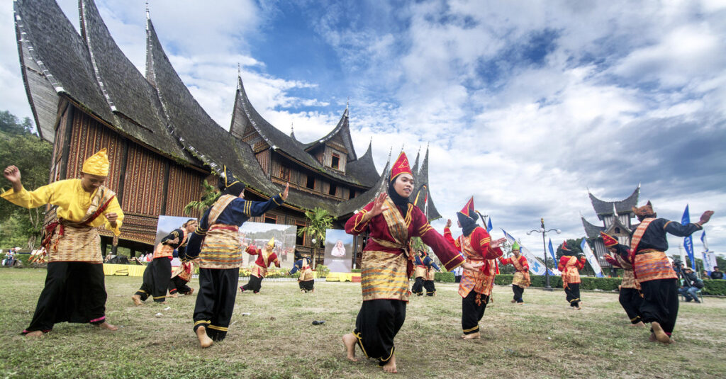 Ritual de la cultura Minangkabau
