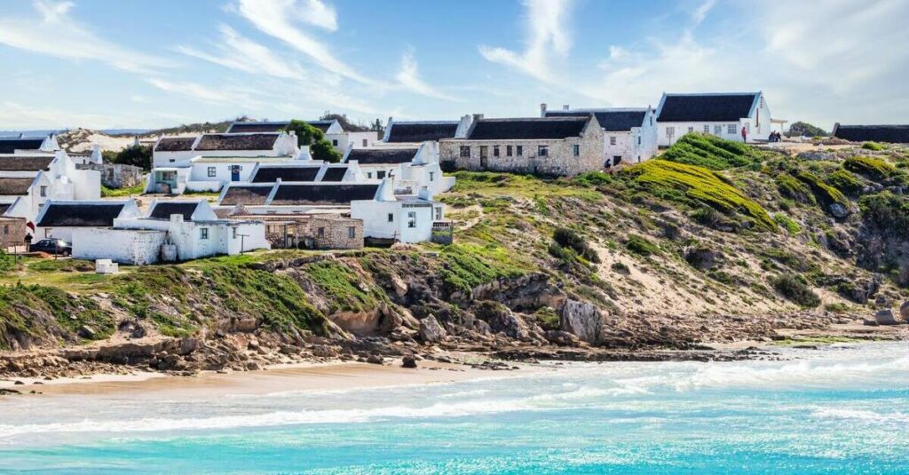 Pueblo costero de Arniston