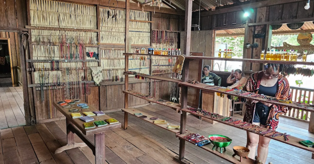 Artesanía de la comunidad Jamaraquá