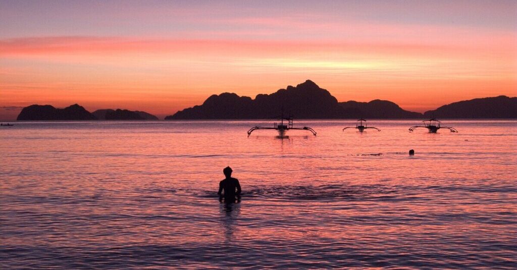 Atardecer en El Nido