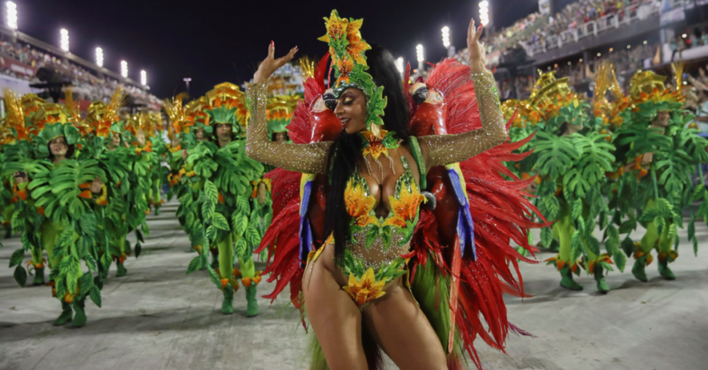 Samba en el carnaval de Río, la gran fiesta de Brasil
