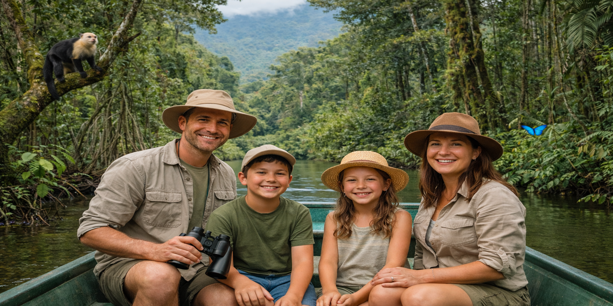 Costa Rica, un destino perfecto al que viajar en familia