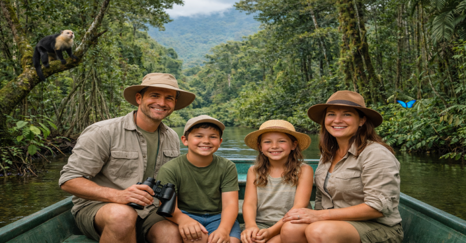 Costa Rica, un destino perfecto al que viajar en familia