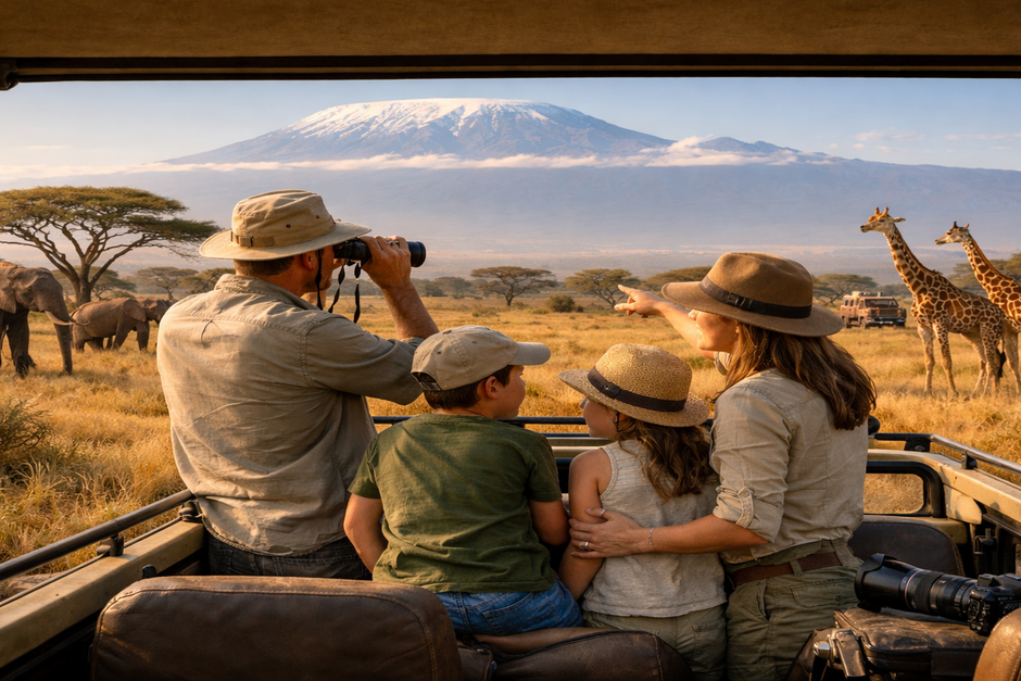 La experiencia única de hacer un safari en familia en Tanzania