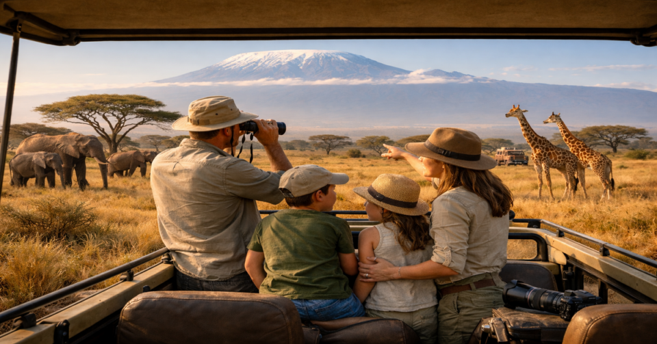 La experiencia única de hacer un safari en familia en Tanzania