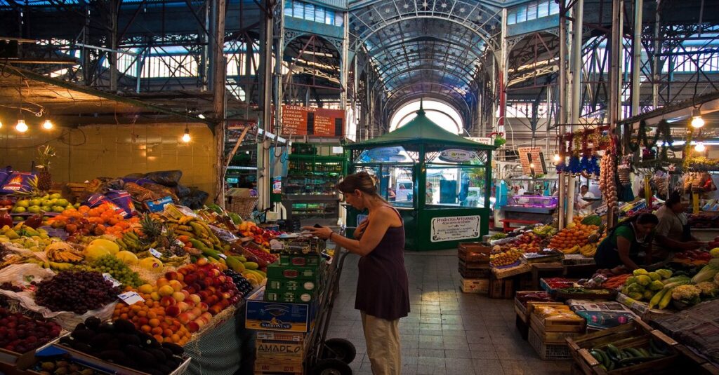 Mercado de San Telmo, en Buenos Aires