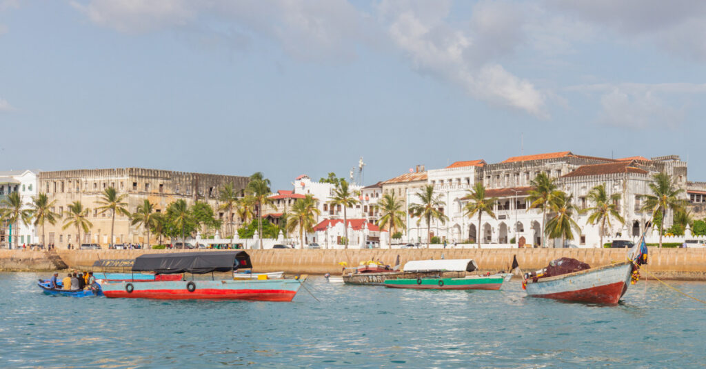 Puerto de Stone Town, en Zanzíbar