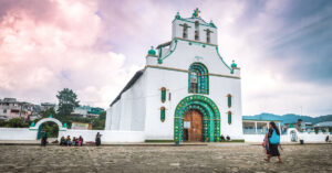 Templo de San Juan Bautista en San Juan de Chamula