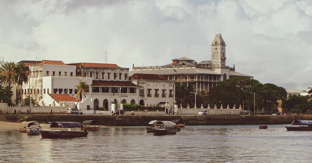 Vista de Stone Town, en Zanzíbar