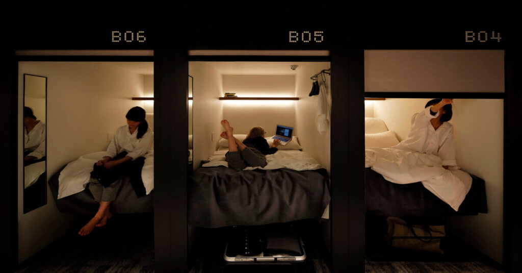 Blog error 33 Los hoteles cápsula, el alojamiento imperdible de Japón