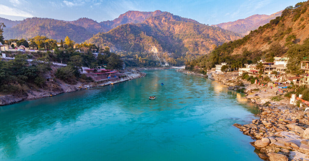 El alma del Ganges 6 El Ganges, a su paso por Rishikesh