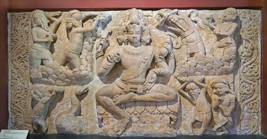 Imagen del dios Brahma