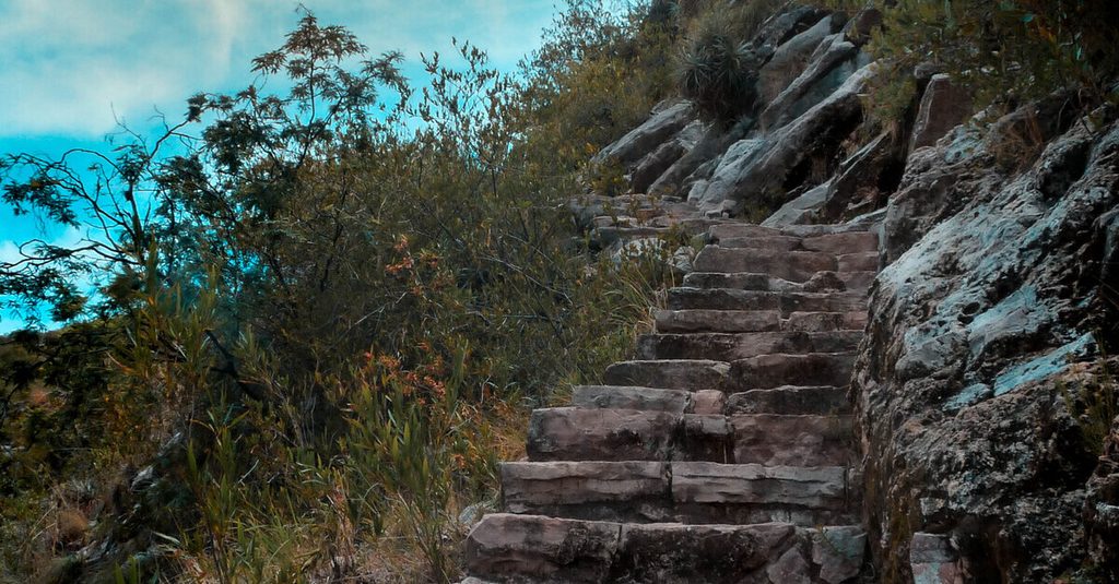Camino hacia El Vergel, en Torotoro