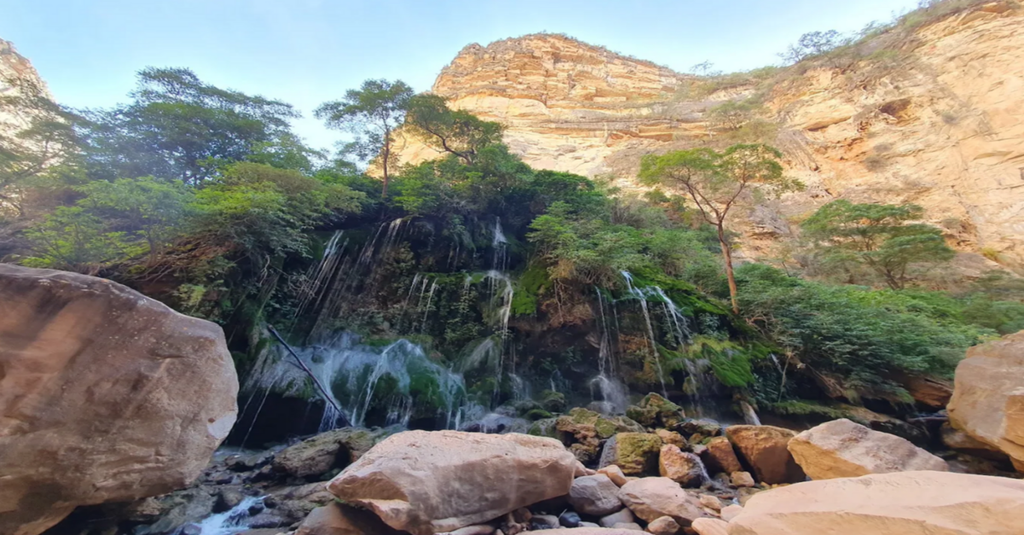 Cascada de El Vergel, en Torotoro