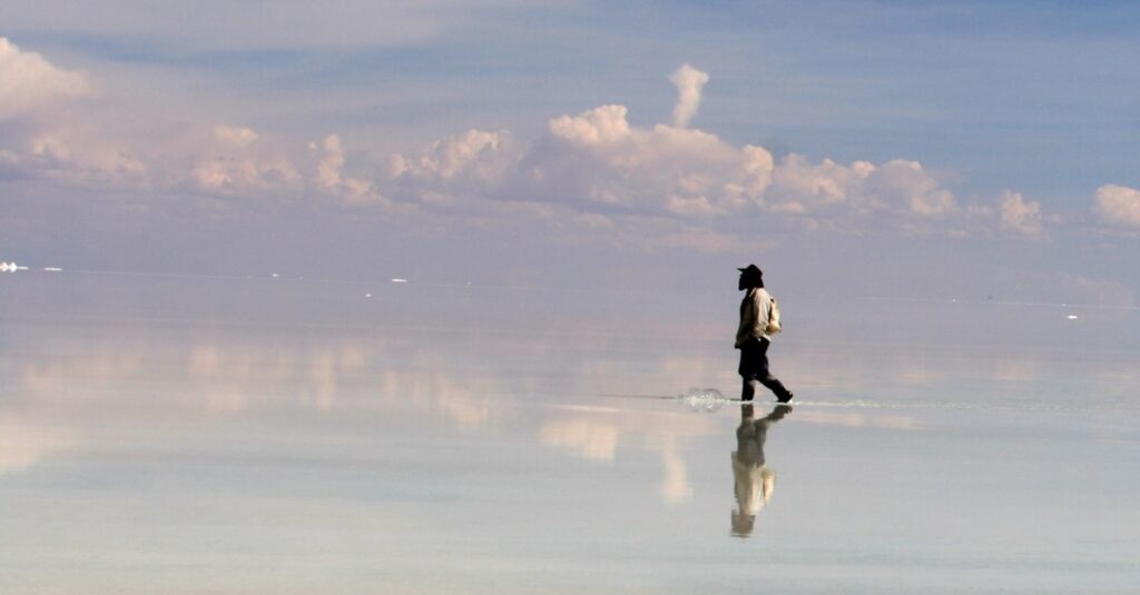 El Salar de Uyuni, donde el cielo se refleja en la tierra
